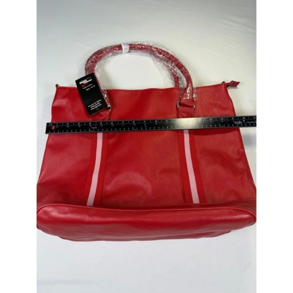 Large Tote Bag, Detachable Strap, laptop pocket Great for work or travel